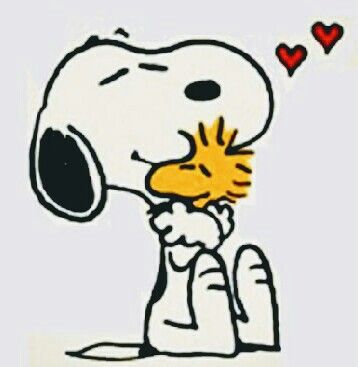 Snoopy hugs Woodstock Snoopy Clip Art, Snoopy Wall Art, Snoopy Png, Hugging Drawing, Snoopy Valentine's Day, Snoopy Drawing, Snoopy Characters, Snoopy Tattoo, Snoopy Valentine