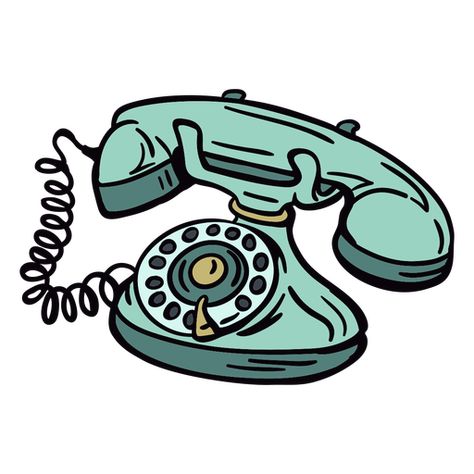 Rotary Phone Drawing, Telephone Drawing, Phone Png, Phone Logo, Rotary Phone, Mo Design, Old Phone, Holiday Flyer, Ideas Photography