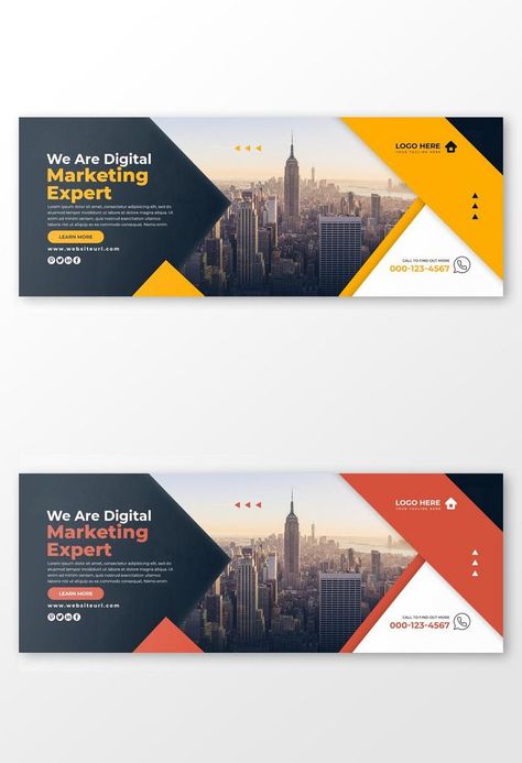 Digital business marketing facebook cover social media banner design concept#pikbest#templates Social Media Banner Design, Letterhead Business, Linkedin Banner, Facebook Cover Design, Marketing Facebook, Facebook Cover Template, Facebook Design, Digital Marketing Social Media, Facebook Timeline Covers