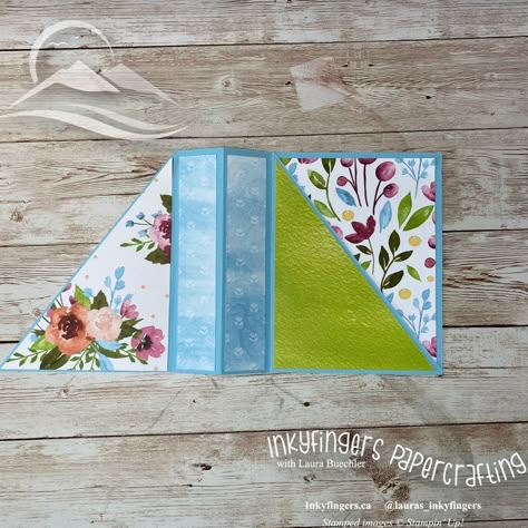 Accordion Cards, Fancy Fold Card Tutorials, Beautiful Birthday Cards, Gatefold Cards, Step Cards, Card Making Supplies, Interactive Cards, Card Making Tutorials, Fancy Fold Cards