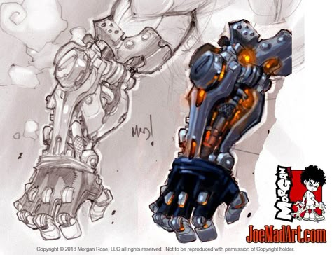 The Iron Saint Mickael Iron Mechanical Arm Sketch - Mechanical Arm Drawing Mechanical Arm Drawing, Arm Sketch, Mechanical Limbs, Arms Drawing, Mech Art, Sci Fi Character Design, Earth Magic, Arm Drawing, Joe Madureira