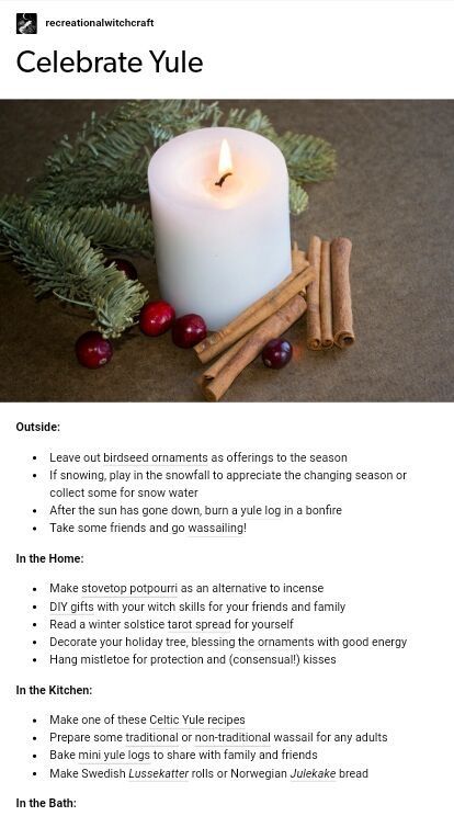 Simple Yule Ritual, Norse Yule Decorations, Yule Baked Goods, Yule Activities Pagan, Yule Witchcraft, Yule Activities, Yule Wicca, Witch Yule, Wiccan Yule