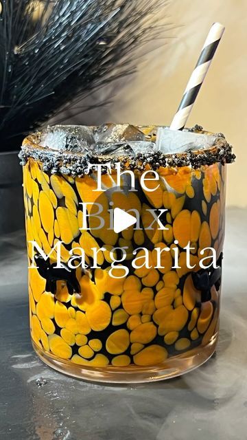 MuddleNmix on Instagram: "The Binx Margarita - while we typically reserve Margarita time for the warmer months, we love them so much that we try to sneak them in whenever we can. We added a little activated charcoal to this to turn the classic into a spOOky treat, which reminded us of the black cat, Thackary Binx from one of our favorite Halloween movies, Hocus Pocus. This one is a special treat, because we added some quality maple syrup @runamokmaple Whip up a few of these delicious treats and enjoy while sitting on your porch handing out candy this year! 

The Ingredients:
⁃	2 oz blanco tequila
⁃	3/4 oz orange liqueur 
⁃	1/2 oz fresh squeezed lime juice
⁃	1/2 oz maple syrup
⁃	1 tbsp Black Sea salt for rim 
⁃	Drop of reserved maple syrup for rim @runamokmaple 

The Cocktail:
1. Coat rocks Orange Liqueur, Spooky Treats, The Black Cat, Tequila Cocktails, Delicious Treats, Halloween Movies, Activated Charcoal, Black Sea, Hocus Pocus