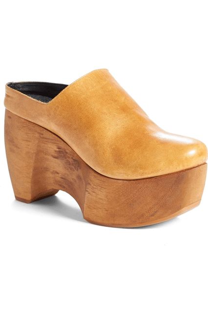 Wood Clogs, Womens Clogs And Mules, Platform Clogs Shoes, Brother Vellies, Clogs Heels, Shoes For Work, Wooden Heels, Clogs And Mules, Simon Miller