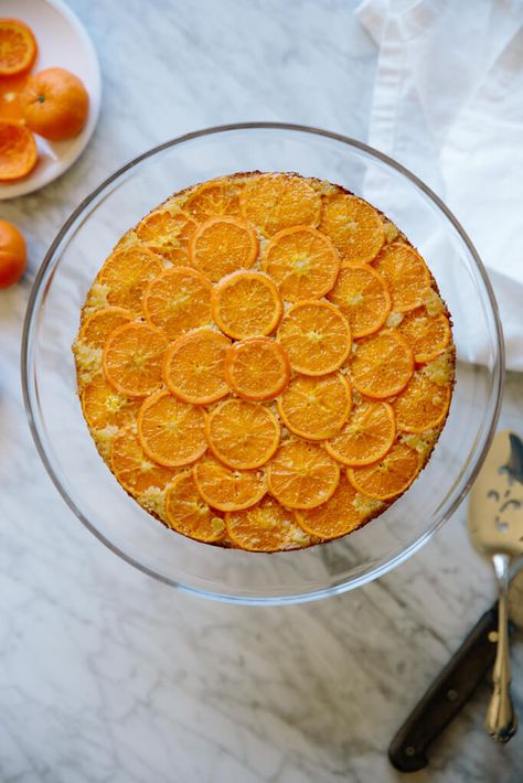 Clementine Upside Down Cake Paleo Cake Recipes, Clementine Recipes, Clementine Cake, Upside Down Cakes, Almond Butter Recipes, Paleo Cake, Cake 5, Single Serve Desserts, Popsugar Food