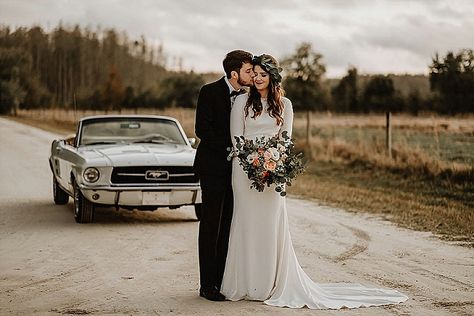 Car Engagement Photos, Sunshine Photography, Ford Mustang Convertible, Mustang Convertible, Wedding Photos Poses, Benz Sprinter, Barn Wedding Venue, Oregon Wedding, Pre Wedding Photos