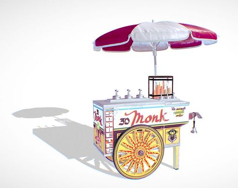 Pop Ice Taro, Ice Cream Cart Philippines, Ice Cream Philippines, Retro Ice Cream Illustration, Soft Serve Ice Cream Illustration, Ice Cream Cart, Sugar Cones, Bread Bun, Coconut Milk