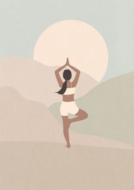 Relax with this Zen Art Print, Neutral Earth Tones Yoga Woman Print, Wellness Art, Holistic Decor Click on the website link for more print art. @symmekadesign #symmekadesign #chakras #yoga #fitness #meditation #yogapractice #love #yogainspiration #yogalife #mindfulness #motivation #namaste #health #wellness #yogagirl Yoga Aesthetic Inspiration, Wellness Art, Zen Aesthetic, Yoga Drawing, Chakras Yoga, Dancer Poster, Yoga Woman, Women At Work, Neutral Earth Tones