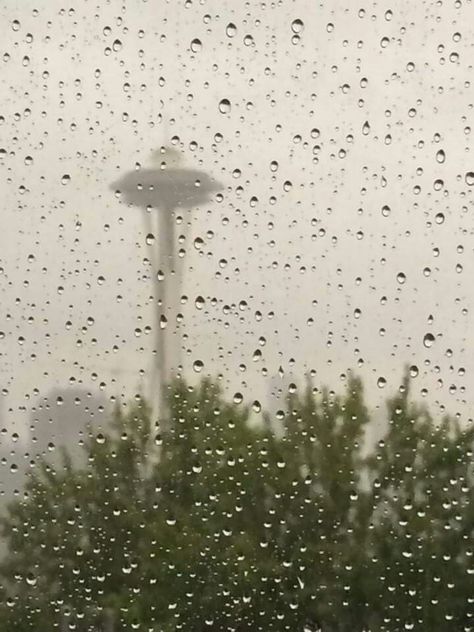 Rainy Road Trip, Road Trip Instagram, May Moodboard, Rainy Road, Seattle Rain, State Project, Aesthetic Rain, Space Needle Seattle, Rainy Day Aesthetic