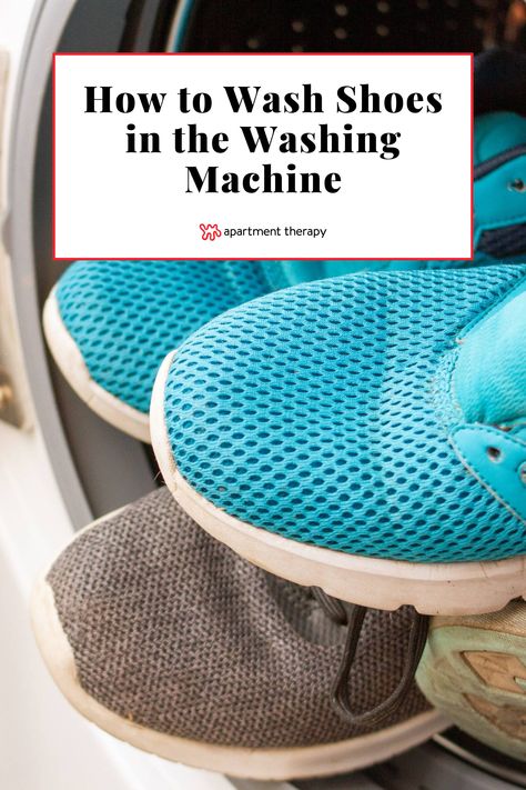 Find out how to wash shoes in the washing machine and the mistakes you should avoid, according to pro cleaners. Washing Sneakers In Washing Machine, How To Wash Sneakers In Washing Machine, Washing Shoes In Washing Machine, Washing Tennis Shoes In Washer, How To Wash Tennis Shoes In Washer, How To Wash Shoes In Washing Machine, Washing Tennis Shoes, How To Wash Sneakers, Wash Shoes