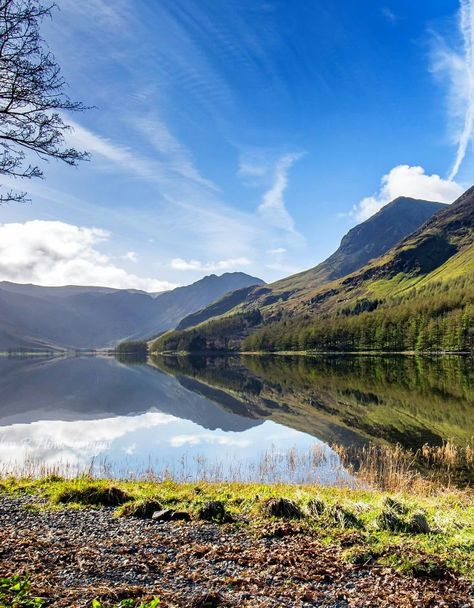 Buttermere, the Lake District. Lake District Buttermere, Buttermere Lake District, Lake District Winter, Buttermere Lake, Lake District England, Country Retreat, The Lake District, Green Space, Lake District