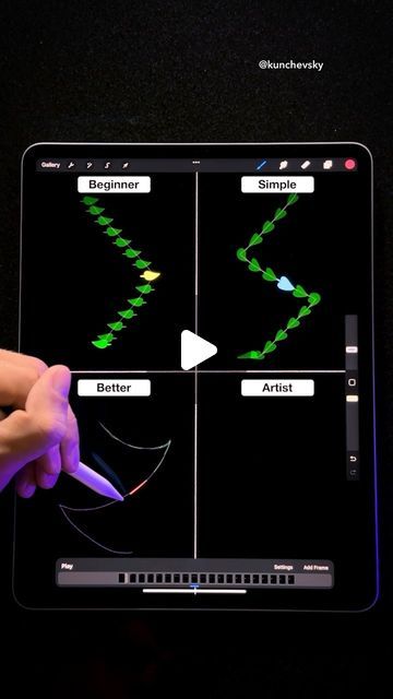 Alex Kunchevsky on Instagram: "Leaf animation practice in Procreate 🍂  #procreate #animation" Leaf Animation, Procreate Practice, Procreate Animation, Animation Practice, Simple Animation, Animation Tips, Animation Sketches, Animation Tutorial, Ipad Art