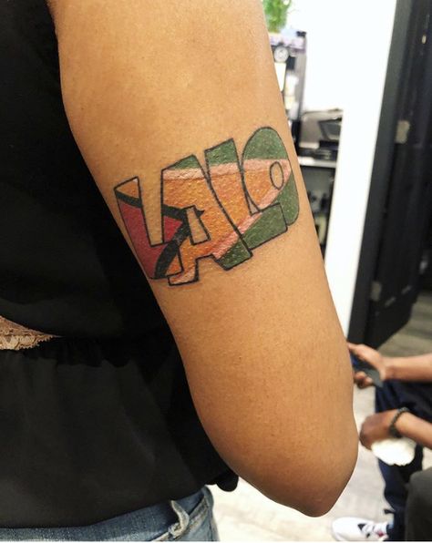 Guyanese Tattoo Ideas, Guyana Tattoo, Barbados Tattoo, Kirituhi Tattoo, Wolf Tattoo Ideas, Puerto Rican Pride, Tattoo Designs And Meanings, Wolf Tattoos, Wolf Tattoo