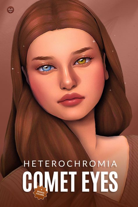 Eyes Heterochromia, Cc Clothing, Sims 4 Cc Eyes, Sims 4 Tsr, Sims 4 Cas Mods, The Sims 4 Skin, Sims Clothes, Makeup Cc, The Comet