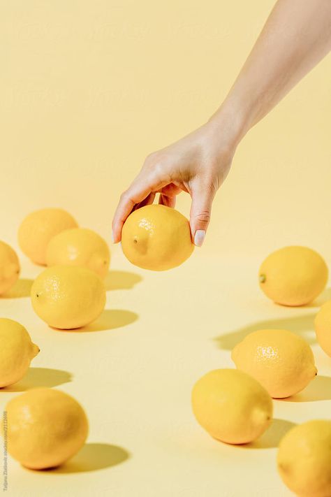 Lemon Art, Brand Refresh, Oranges And Lemons, Framing Photography, Hand Model, Clear Iphone Case, Shoot Inspiration, Stock Photography Free, Red Frame