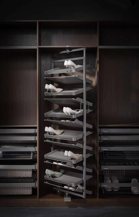 Shoe Racks For Closets, Room Shoe, Diy Closet Storage, Small Shoe Rack, Rotating Shoe Rack, Modern Shoe Rack, Diy Shoe Storage, Modular Wardrobes, Shoe Rack Closet