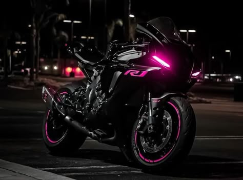 Gs 1200 Bmw, Moto Rose, Purple Motorcycle, R6 Wallpaper, Pink Motorcycle, Motorcycle Yamaha, Best Motorbike, Motocross Love, Image Moto