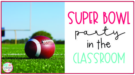 Throwing a Super Bowl party in the classroom is the perfect way to use your students' excitement to review math and reading skills! Football Party Favors, How To Make Invitations, Expo Marker, Connect Four, Super Bowl Party, Math Review, Second Hand Stores, Party Stores, Superbowl Party