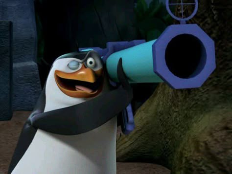 Penguins Of Madagascar Penguin Of Madagascar Funny, Rico The Penguin, Rico Penguin Madagascar, Penguins Of Madagascar Pfp, Rico Madagascar, Penguins From Madagascar, Madagascar Penguins, Ice Age Movies, Harsh Truth