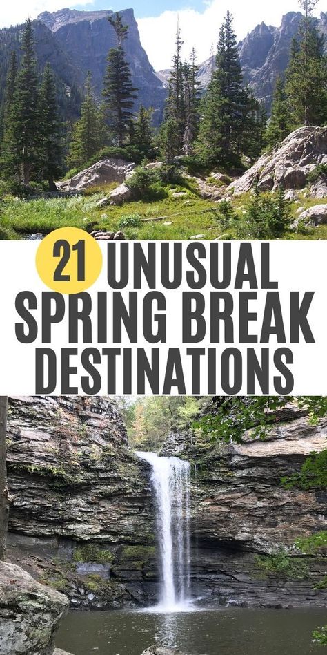 Where to go for spring break! 21 unique and unusual spring break destinations for families, mostly in the USA. Cheaper ideas, amazing locations, and unforgettable travel adventures! #adventuresofmel #springbreak #springbreakdestinations #unusualspringbreak #travel #familytravel #families #adventuretravel #cheapspringbreak #roadtrip #roadtripideas #getaways New Orleans Spring Break, Spring Break Destinations Families, Spring Break Locations, Spring Break Girls, Best Spring Break Destinations, Spring Break Getaways, Spring Break Camping, Campfire Recipes, Family Spring Break