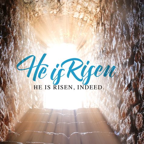 True Meaning Of Easter, Great Are You Lord, He Is Risen Indeed, Resurrection Day, Resurrection Sunday, Easter Quotes, Christ Is Risen, Holy Week, Easter Printables