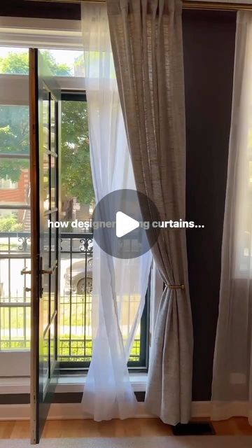 Short Curtains Bedroom Aesthetic, Curtains With Sheers Underneath, Short Curtains Bedroom, Floor To Ceiling Curtains, Drafty Windows, Layered Curtains, Choosing Fabric, The Curtains, Low Ceilings