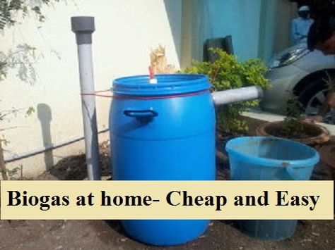 Biogas Generator, Biogas Digester, Biogas Plant, Diy Generator, Solar Energy Diy, Kitchen Waste, Energy Projects, Homestead Survival, Diy Solar