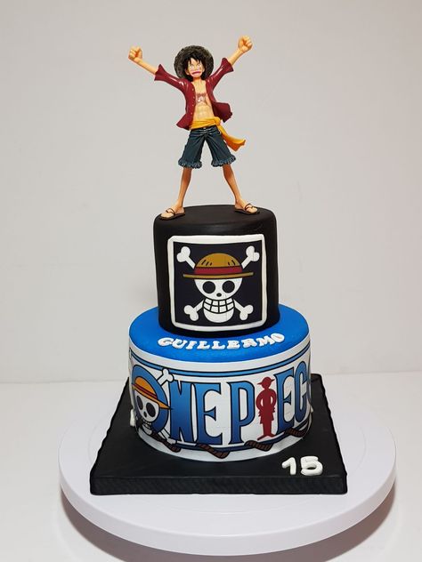 TARTA ONE PIECE One Piece Wedding Cake, One Piece Anime Cake Design, Gateau One Piece, One Piece Torte, One Piece Birthday Cake, One Piece Anime Cake, One Piece Cake, Tom Cake, One Piece Birthdays