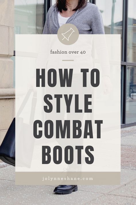 Lace Up Combat Boots Outfit, Outfits To Wear With Combat Boots, Combat Boots With Jeans, Styling Combat Boots, Combat Boots Outfit For Women, How To Style Combat Boots, Dress With Combat Boots, Combat Boots Look, Leggings And Combat Boots