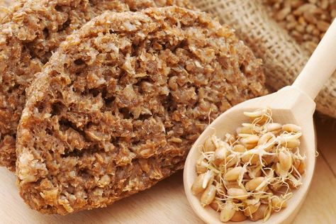 Ezekiel Bread Benefits, Ezekiel Bread Recipe Easy, Ezekial Bread, Sprouted Grain Bread, Sprouted Bread, Recipes With Flour Tortillas, Ezekiel Bread, Healthy Bread Recipes, Sprouted Grains