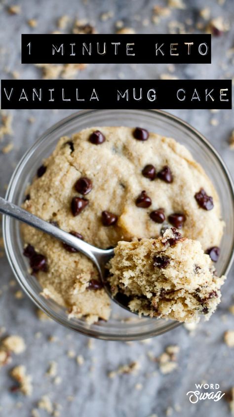 Protein Powder Mug Cake Microwave, Protien Mug Cakes, Protein Powder Mug Cake, Vanilla Mug Cake Recipe, Protien Mug Cake, Protein Cake Recipe, Vanilla Mug Cake, Devotion Nutrition, Protein Mug Cake