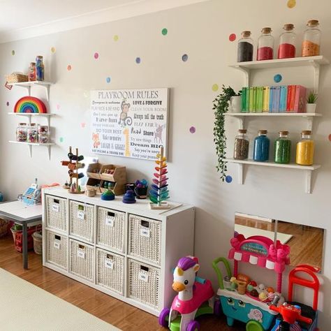 7 Insanely Cool Playroom Ideas That Every Kid Will Love! - Home Chic & Comfort Playroom Paint Ideas, Boy Playroom Ideas, Cool Playroom Ideas, Cool Playroom, Playroom Paint, Boy Playroom, Kids Room Design Boys, Storage Playroom, Small Playroom