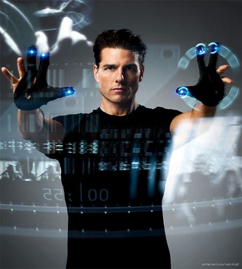 Cyberpunk Movies, Minority Report, Tom Cruise Movies, Ideal Life, In And Out Movie, Steven Spielberg, Sci Fi Movies, Future Technology, Digital Technology