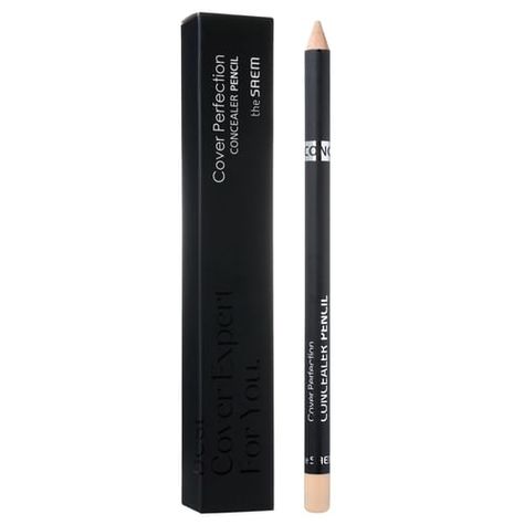 The Saem - Cover Perfection Concealer Pencil - 7 Colors | YesStyle The Saem Cover Perfection, Neutral Skin Tone, Concealer Pencil, Foundation Shades, Undereye Circles, Lifestyle Art, Free Makeup, Skin Care Tools, Face Cleanser