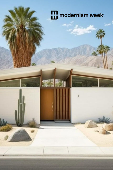 Palm Springs’ Modernism Week is coming up this October, offering a packed schedule of events that will have you immersed in the world of mid-century architecture and design. Mid Century Palm Springs House, Palm Springs Mid Century Modern Interior, Mid Century Backyard, Midcentury Modern House Exterior, Palm Springs Backyard, Mid Century Modern Palm Springs, Modernism Week Palm Springs, Mid Century Palm Springs, Palm Springs Mid Century Modern