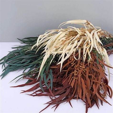 Eucalyptus Decoration, Dried Flowers Decoration, Counter Organization Kitchen, Plant Wedding, Plant Diy, Nursery Hamper, Preserved Eucalyptus, Storage Room Organization, Dried Eucalyptus