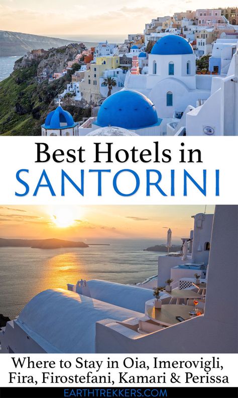 Best Hotels In Santorini, Where To Stay In Santorini, Kamari Beach, Things To Do In Greece, Santorini Grecia, Greece Travel Tips, Greece Itinerary, Santorini Hotels, Greece Hotels