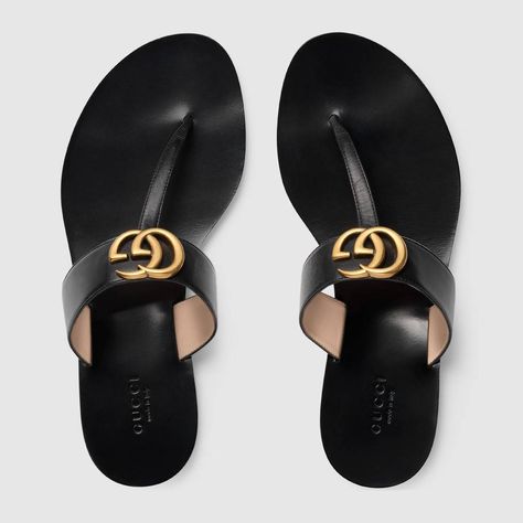 Shoes Office, Gucci Watch, Versace Watch, Leather Thong Sandals, Gucci Leather, Womens Slides, Slipper Sandals, Tory Burch Miller Sandal, Thong Sandals