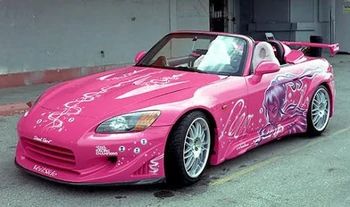 2001 Honda S2000 | The Fast and the Furious Wiki | Fandom Soichiro Honda, Devon Aoki, Car Racer, Honda S2000, Street Racing Cars, Pink Car, Cars Movie, Pretty Cars, Honda Crv