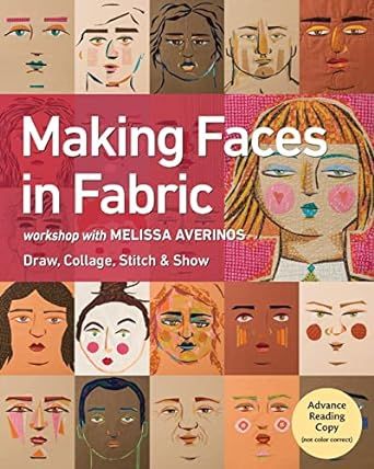 Stylized Face, Raw Edge Applique, Fabric Bowls, Drawing Faces, Embroidery Book, Making Faces, Textile Crafts, Book Quilt, Doll Face