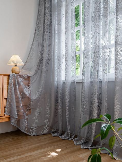 Bay Window Curtains, Small Curtains, Voile Panels, Unique Curtains, Window Sheers, Eyelet Curtains, Net Curtains, Small Bathroom Makeover, Room Redesign