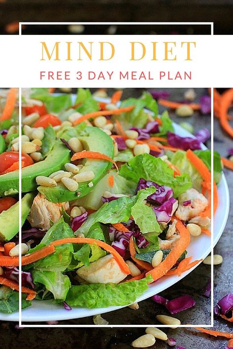 Diet Meal Plan Recipes, Mind Diet Meal Plan, Mind Diet Recipes, 1200 Calorie Diet Meal Plans, Meal Plan Recipes, Dash Diet Recipes, Chicken Diet, Diet Tracker, Mind Diet