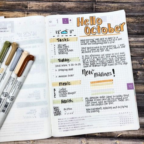 Hobonichi Daily Pages Hobonichi Daily, Planner Layout Templates, Jibun Techo, Free Planner Templates, Bullet Journal Ideas Templates, Planner Setup, Hobonichi Planner, Hobonichi Cousin, Hobonichi Techo