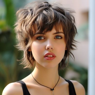 Modern Short Shag, Short Shaggy Haircuts, Crop Haircut, Short Shag Haircuts, Shaggy Short Hair, Shaggy Hair, Shaggy Haircuts, Short Shag Hairstyles, Shag Haircuts