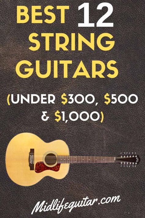 Instruments Guitar, 12 String Acoustic Guitar, Music Instruments Guitar, Guitar Books, 12 String Guitar, Acoustic Guitar Lessons, Cheap Guitars, Guitar Practice, Fingerstyle Guitar