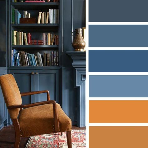 Living Room Design Blue, Top Paint Colors, Living Room Color Schemes, Trendy Living Rooms, Room Color Schemes, Blue Living Room, Paint Colors For Living Room, Blue Rooms, Living Room Colors