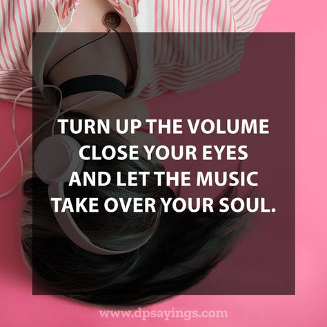 Trance Music Quotes, Music Is My Painkiller, Short Song Quotes, Deep Music Quotes, Quotes Dance, Cute Funny Love Quotes, Music Lover Quote, Listening Quotes, Deep Feelings Quotes