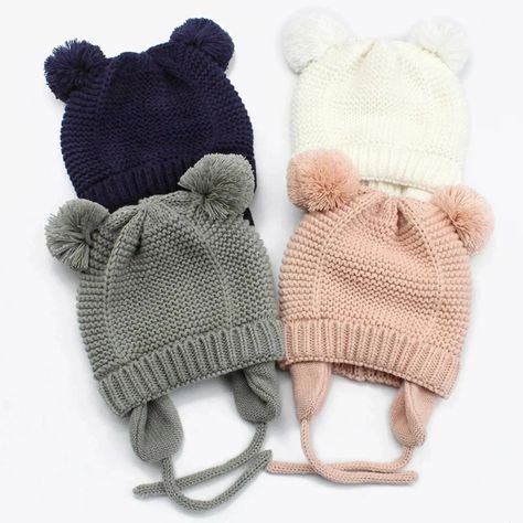 🌟 Complete any winter look with our warm winter bonnet. Keeping those heads and ears warm .🌟 . . . #toddlerfashion #kidsfashion #babyfashion #toddlerlife #toddlersofinstagram #shopsmall #babygirl #kids #toddler #ootd #kidsofinstagram #handmade #toddlerstyle #fashion #brandrep #ig #babyclothes #babiesofinstagram #baby #fashionkids #instakids #momlife #trendykids #kidsstyle #love #kidswear #babyboy #toddlermodel #babymodel #kidsootd . . . https://bubebaby.com/products/babylove-winter-knitted-b... Boys Beanie, Earflap Beanie, Pom Pom Baby, Baby Winter Hats, Winter Crochet, Baby Beanie Hats, Crochet Knit Hat, Baby Turban