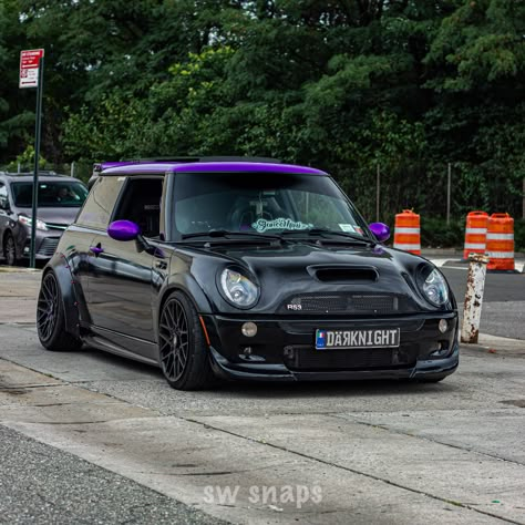 Wrapped Mini Cooper, R56 Mini Cooper S, Mini Cooper Modified, R53 Mini Cooper S, Parking Ideas, Retrofit Headlights, 2005 Mini Cooper, Mini Cooper Sport, Mini Cooper D