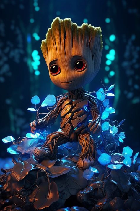 Groot Background, Cute Groot Wallpaper, Groot Wallpaper, Groot Avengers, Groot Marvel, Avengers Art, Marvel Characters Art, Marvel Images, Galaxy Pictures